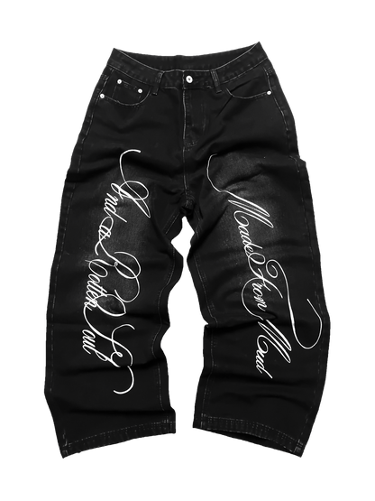 "Made from Mud and a Rotten soul" jeans