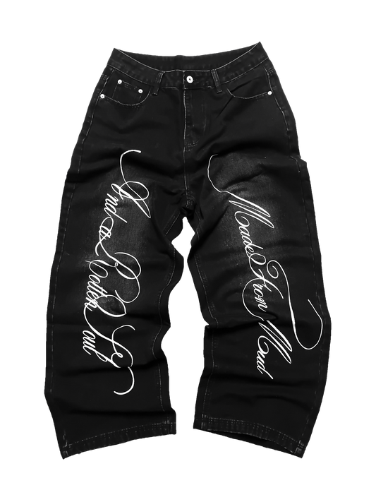 "Made from Mud and a Rotten soul" jeans